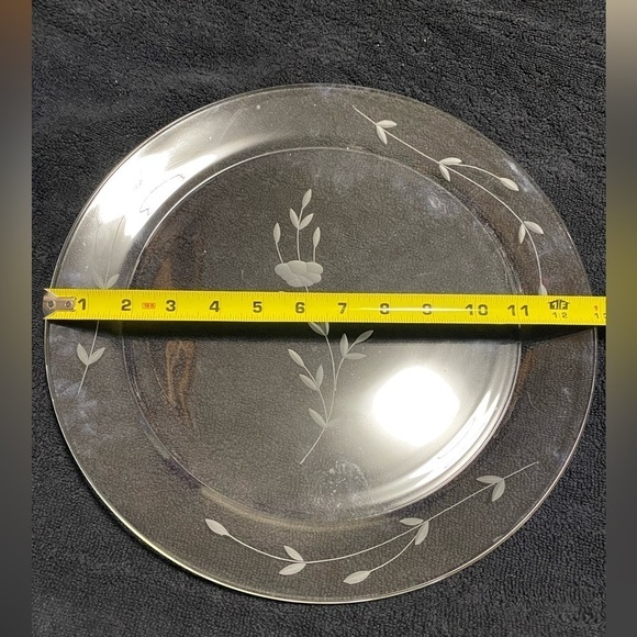 Vintage princess house crystal platter - Picture 2 of 8